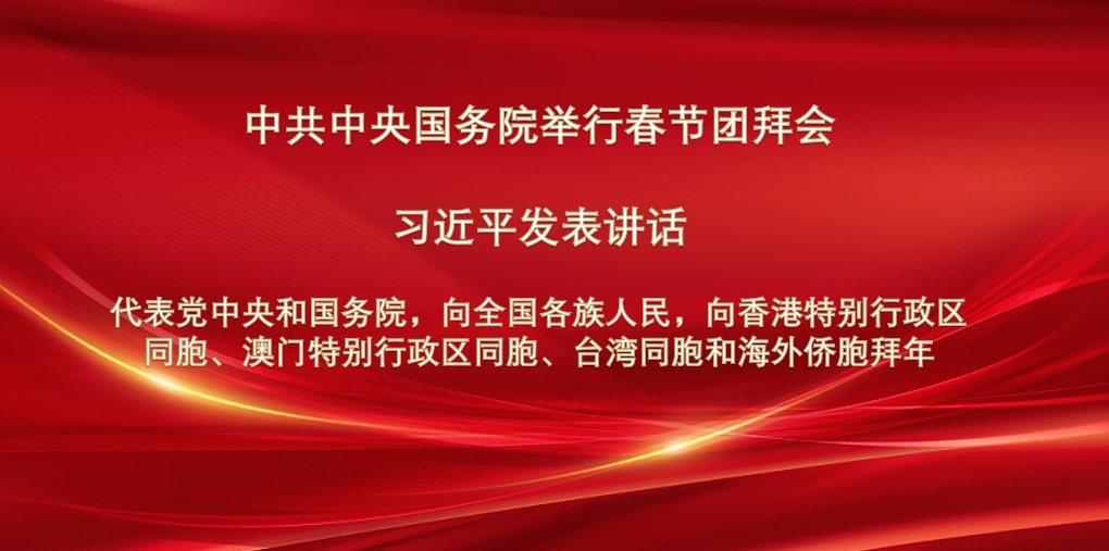 中共中央国务院举行春节团拜会 习近平发表讲话（2025年）