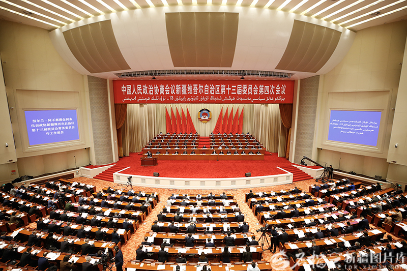 自治区政协十三届四次会议开幕